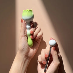 Close-up of Blossom Intimacy Massager showing premium materials and thoughtful craftsmanship