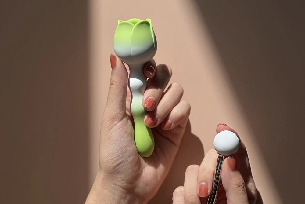 Uoomii reimagines intimacy for women who are exploring self-pleasure for the first time — gentle, elegant, and without shame.
